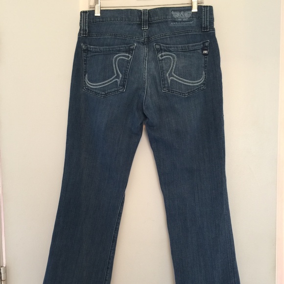 MENS ROCK & REPUBLIC JEANS - 32 WAIST X 30 LONG - Picture 3 of 11